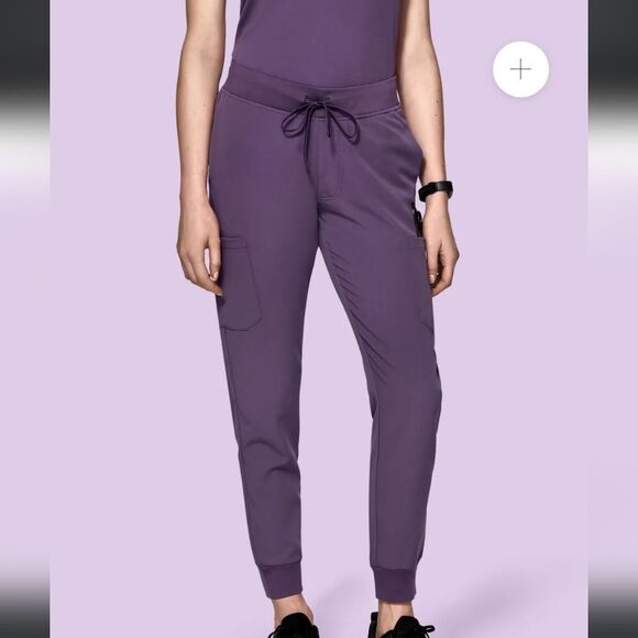 Mandala Scrub Set Dewberry XXS NWT - Picture 6 of 11